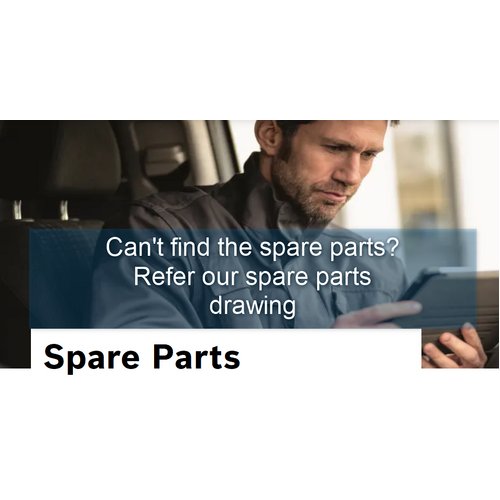 Can’t find the spare part?